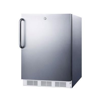 Accucold FF7LWCSSADA Undercounter Medical Refrigerator - Locking, 115v, White, 5.5 Cu. Ft, Stainless Steel