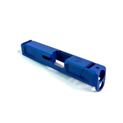 Gun Cuts Raider Slide for Glock 26 Optic Cut NRA Blue GC-G26-RAI-NBL-RMR