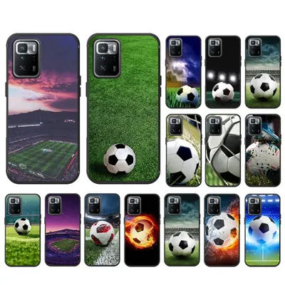 Coque de téléphone de football pour Xiaomi Redmi Note 13 12 Pro 11S 11 10 Pro 10S 12S Redmi