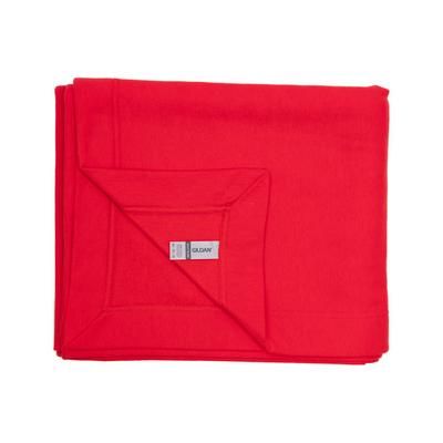 Gildan G189 Heavy Blend Fleece Stadium Blanket in Red | Cotton Polyester 18900