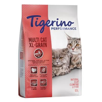Lettiera Tigerino XL Grain / Performance Multi Cat - 12 L