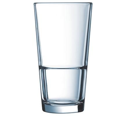 Arcoroc H3839 10 oz Stack Up Highball Glass, 10 ounce, 12 per Case