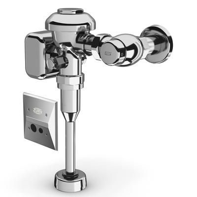 Zurn Industries ZEMS6003AV-WS1-W1 Automatic Sensor Flush Valve for 3/4" Urinals w/ 3/4" Top Spud - 1.0 gpf, Chrome Plated Metal Cover