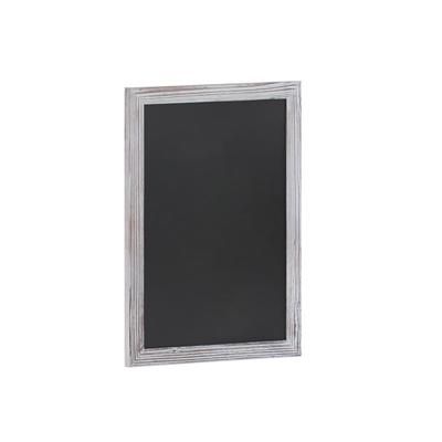 Flash Furniture HGWA-GDIS-CRE8-752315-GG Wall Mount Chalkboard Sign - 18"W x 24"H, Pine Wood Frame, White, White Pine Wood Frame