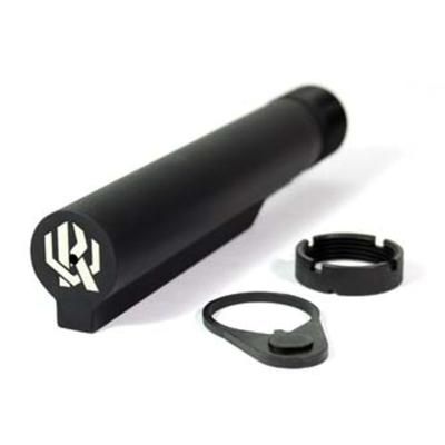 Kaw Valley Precision Mil-Spec 6-Position Buffer Tube Black Small KVP-BT-6P