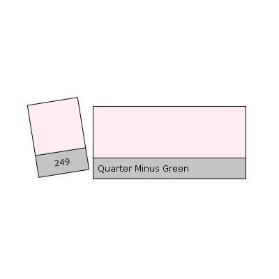 Lee Filter Roll 249 Qu.Minus Green