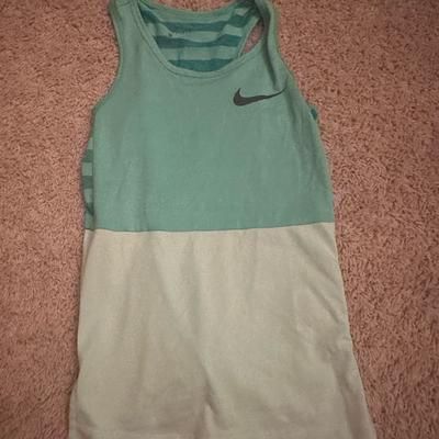 Nike Shirts & Tops | Girls/Boys Nike Tank Top | Color: Green | Size: Sg