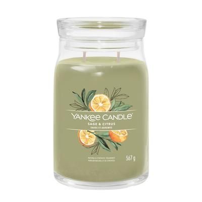 Yankee Candle - Candela Grande Signature Sage & Citrus Candele 567 g unisex