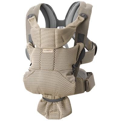 BabyBjrn Baby Carrier Free 3D Mesh, Beige Gray