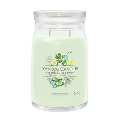 Yankee Candle - Candela Grande Signature Cucumber Mint Cooler Candele 567 g unisex