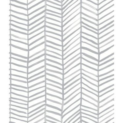 Peel And Stick Wallpaper by RoomMates in Coquillette Gray