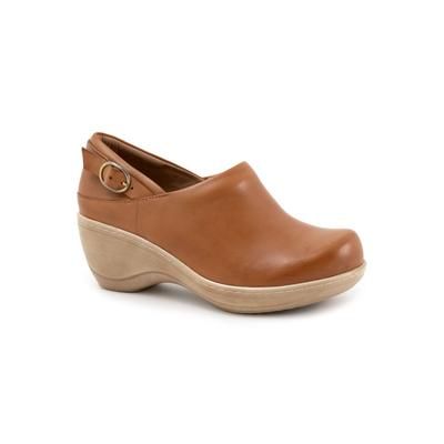 Women's Minna Mules by SoftWalk in Luggage (Size 12 M)