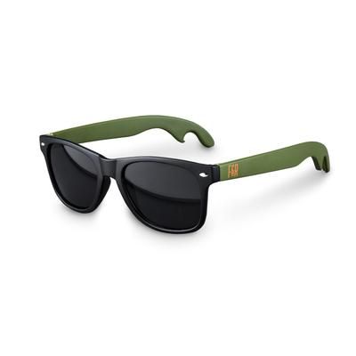 Bottle Opener Sunglasses by Foster & Rye in Black