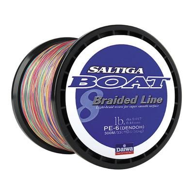 Daiwa Saltiga Boat Braided Line w/Bulk Spool 100lb 1800m Multi-Color SAB-B100LB