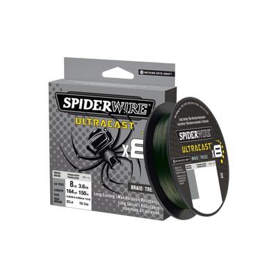 Spiderwire Ultracast Braid Superline 15lb test 2187yd Invisibraid-Translucent Boxed SUCBK15-IB