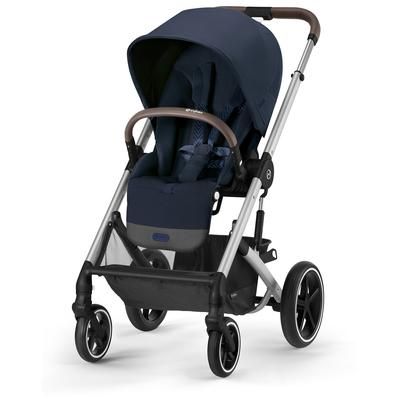 Cybex Balios S Lux 2 Stroller - Silver Frame / Ocean Blue