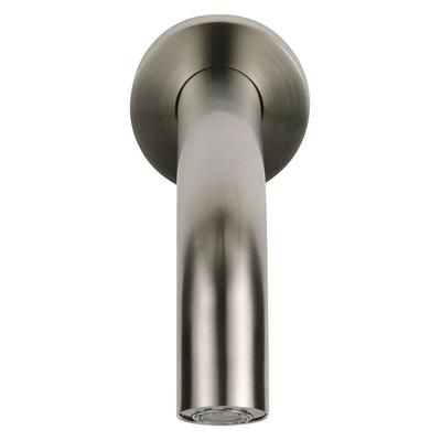 Zurn Industries Z6957-XL-N-BN Wall Mount Gooseneck Sensor Faucet w/ 0.5 gpm Aerator - Brushed Nickel, Touchless