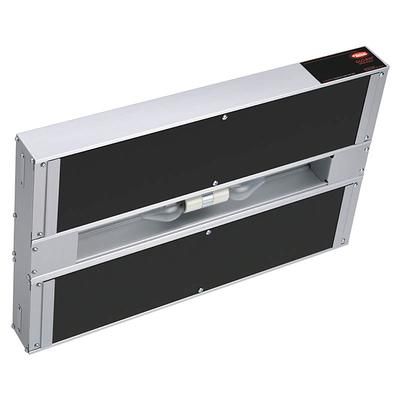 Hatco GRAIHL-18D6 120 18" High Watts Infrablack Strip Warmer - Double Rod, Remote Control Required, 120v, Silver (Cord & Plug Not Included)