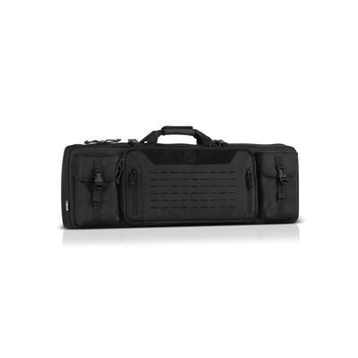Savior Equipment Urban Warfare Double Rifle Case Black 35in L x 12in H RB-3612DG-VER2-BK