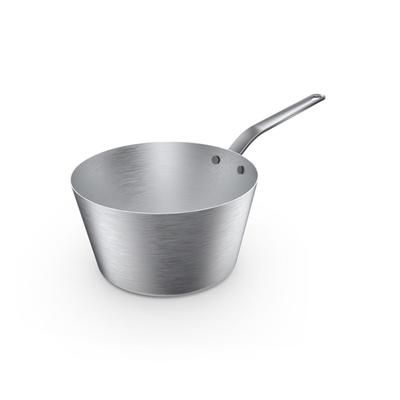 Vollrath 781155 5 1/2 qt Stainless Steel Tapered Saucepan w/ Solid Metal Handle, Case of 4