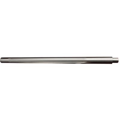 KIDD Innovative Design Fluted 18 Inch Match Stainless Steel Bull Barrel Bead Threaded And Capped Polished Silver 22BRL-SS-F-18-POL-TC
