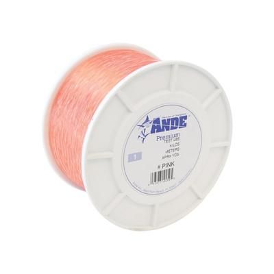Ande Line Premium Mono Line 1lb Spool 80lb 600yd Pink A1-80P