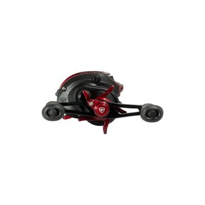 Favorite Fishing PBF Fire Stick Casting Reel 6.4-1 Left Hand Red/Black FS100NGL