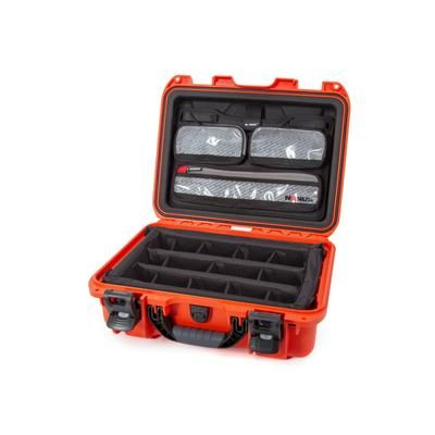 Nanuk Case 920 w/lid org./divider Orange Medium 920S-060OR-0A0