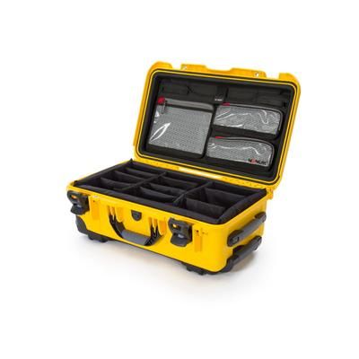 Nanuk Case 935 w/lid org./divider Yellow Large 935S-060YL-0A0