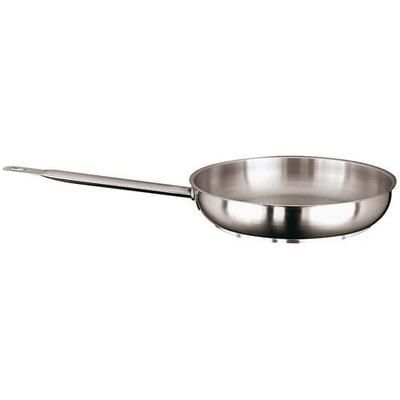 Paderno 11114-24 9 1/2" Stainless Steel Frying Pan w/ Hollow Metal Handle