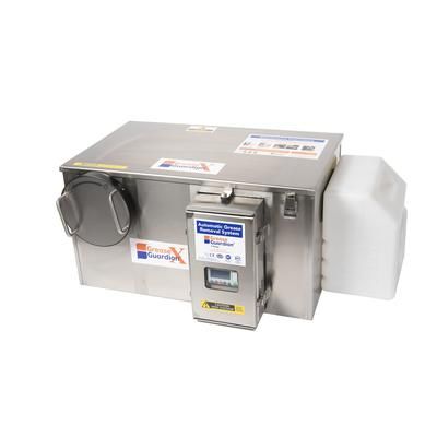 Grease Guardian GGX15 Automatic Grease Trap w/ 15 GPM Capacity, Stainless Steel, Size 30, 110 V