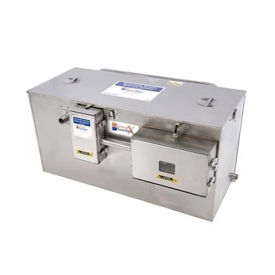 Grease Guardian GGX75AST Automatic Grease Trap w/ 75 GPM Capacity, Stainless Steel, Size 150, 110 V