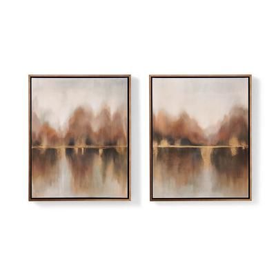 Set of 2 Warm Horizon Diptych Giclee Prints - Frontgate