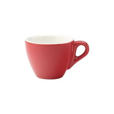 Steelite UCT8140 2 3/4 oz Utopia Barista Espresso Cup - Porcelain, Red, Porcealin, Case of 36