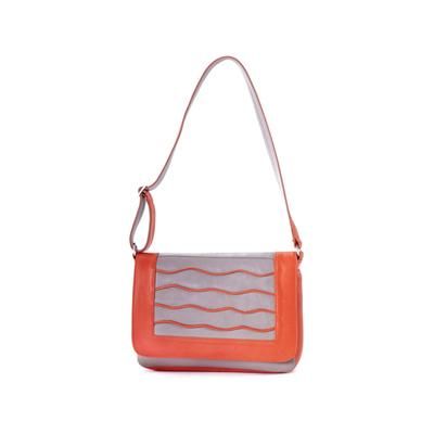 Urbn Chc Europa Bulletproof Purse Orange/Grey Large EURORG/001