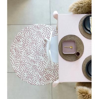 Toddlekind Prettier High Chair Splat Mats - Ocean Leaves - Sea Shell