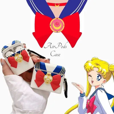 Sailor Moon Tsukino Usagi étui pour écouteurs pour AirPods 1 2 3 Pro mignon Bluetooth housse pour