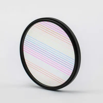 Sheji Rainbow Blue Streak Filter Flare Camera Lens