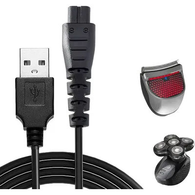 WAHFOX Charger Cord for Remington Shaver Charger Cord USB Cable Power Cord for Remington XR7000 HC4250 Charger Cord