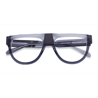 Male s aviator Gray Acetate Prescription eyeglasses - Eyebuydirect s Etho