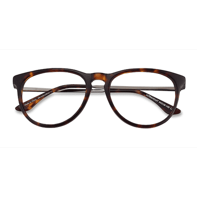 Unisex s round Tortoise Acetate, Metal Prescription eyeglasses - Eyebuydirect s Ultraviolet