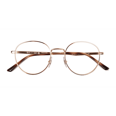 Unisex s round Arista Metal Prescription eyeglasses - Eyebuydirect s Ray-Ban RB3681V