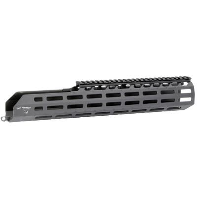 Midwest Industries MCX Virtus Suppressor Compatible M-LOK Handguard 15.25in 6061 Aluminum Hard Coat Anodized Matte Black MI-MCXVSP1525