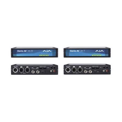 AJA Dante AV 12G-SDI/HDMI 4K Transmitter and Receiver Kit DANTE-AV-4K-RNA