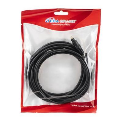 Tera Grand Molded TOSLINK Optical Audio Cable (12') TOS-MTLTL-12