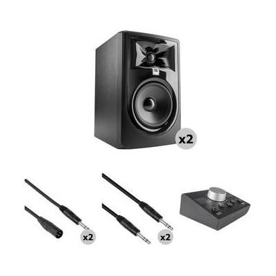 JBL 305P MkII Studio Monitor Kit with Passive Monitor Controller and Cables 305P MKII