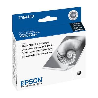 Epson Photo Black Ink Cartridge for Stylus Photo R800 & R1800 Printer T054120