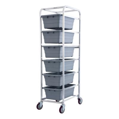 Winholt AL-L-6 71" Mobile Lug Cart w/ 6 Lug Capacity, Aluminum