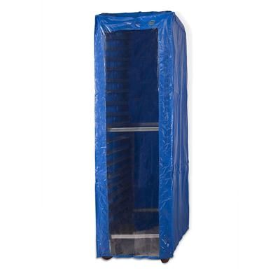 Winholt SRC-58FC-3Z Heavy Duty Rack Cover w/ Clear Front Panel - 23" x 28" x 64", Vinyl, Blue