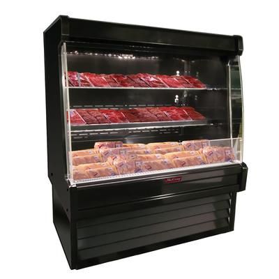 Howard-McCray SC-OM35E-4L-B-LED 51" Vertical Open Air Cooler w/ 3 Levels, 115v, Black